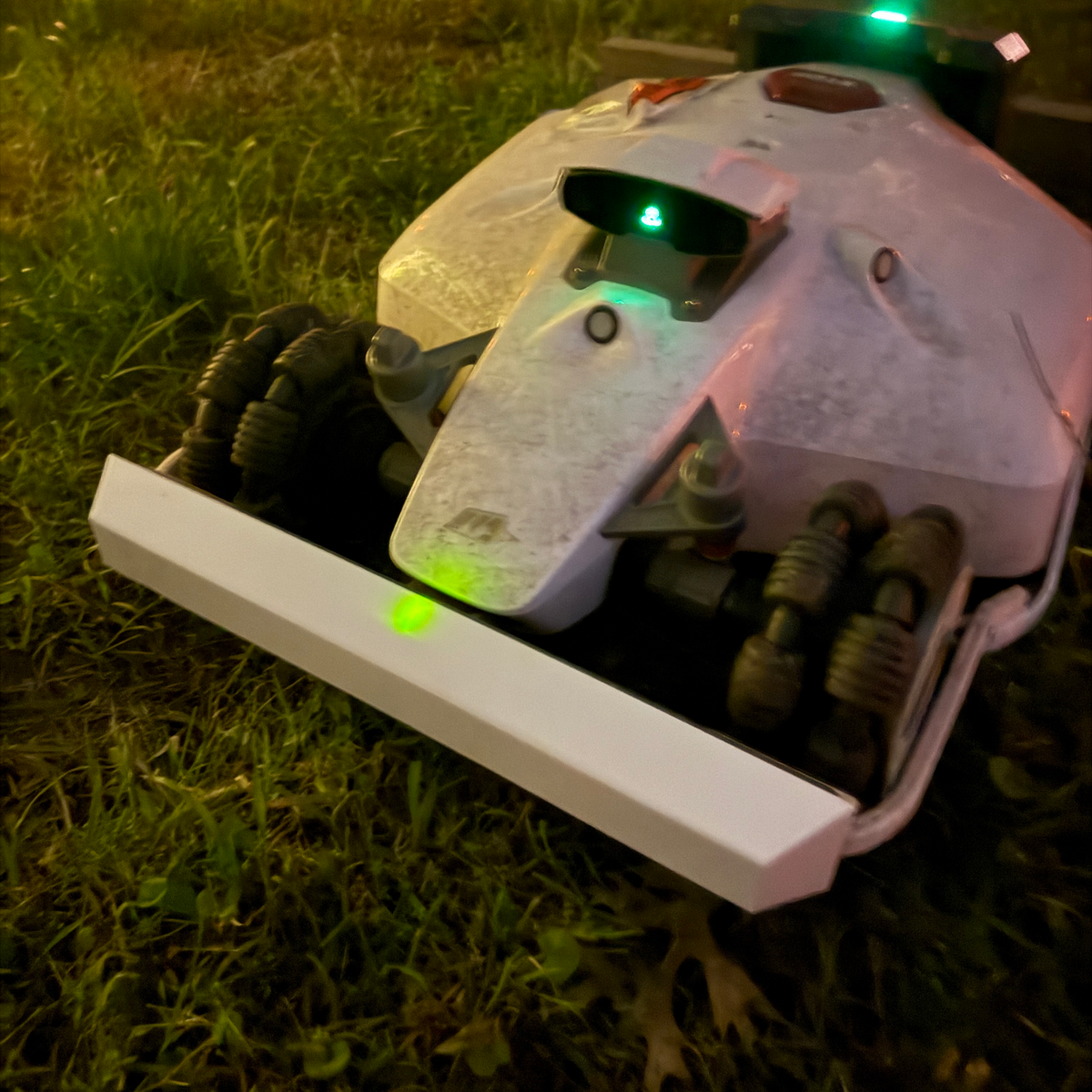 3D Printed Front Bumper Cover for Mammotion Luba 1, 2 & 2X Robotic Lawn Mowers