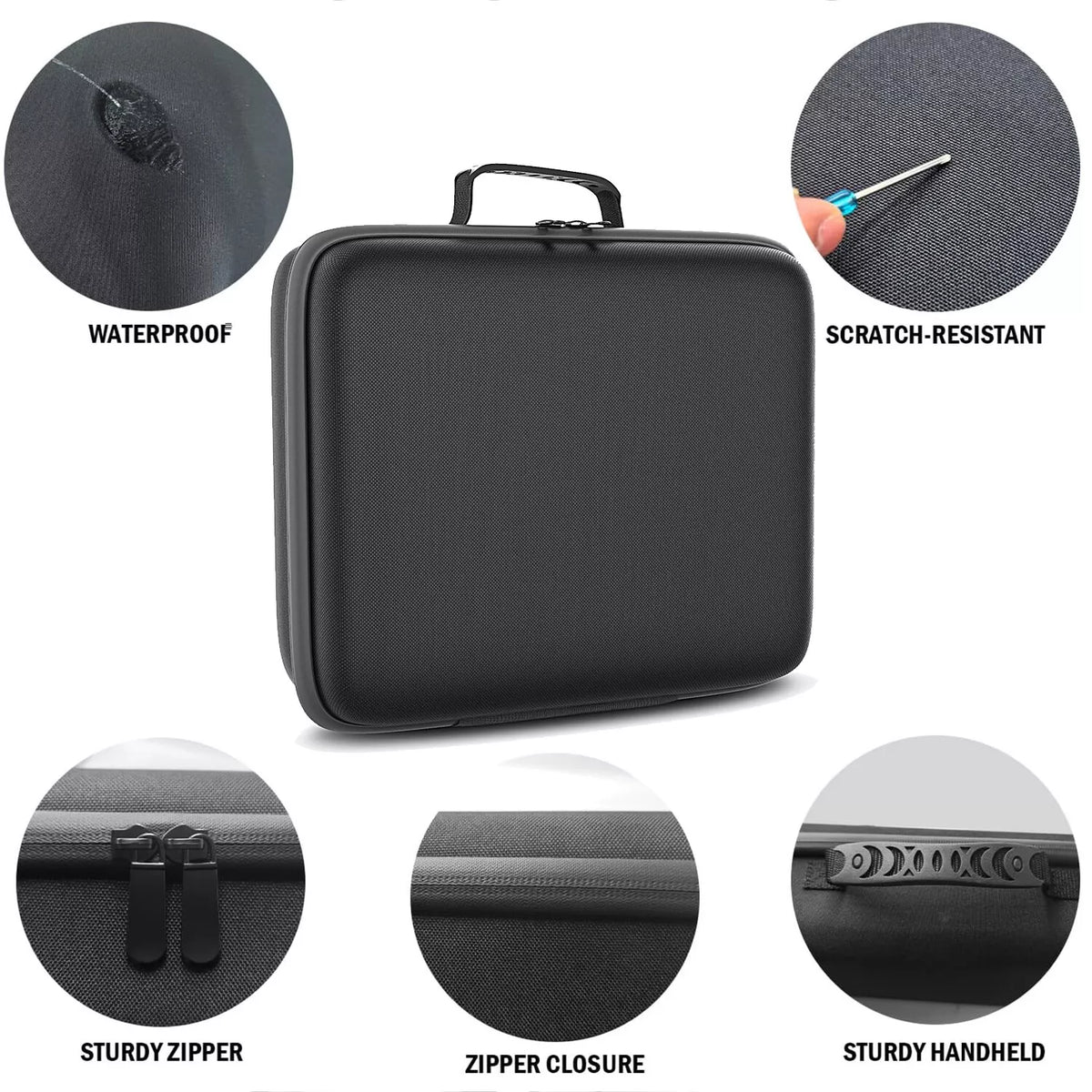 Water Proof Travel Case for Starlink Mini Dish Kickstand and Satellite Accessories - Shock-Resistant