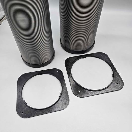 EcoFlow Wave 2 & 3 Wall Plate Mount for Duct Hose