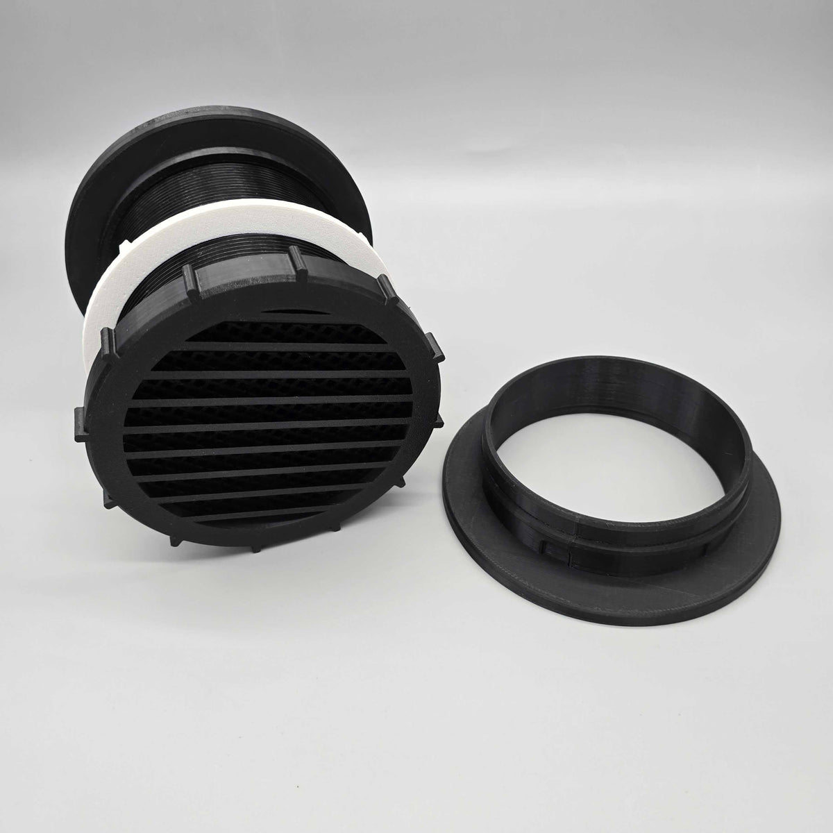 Magduct Portable Air Conditioner Vent Kit with Magnetic Tube Attachment - Through-Wall Solution for RVs & Homes (Fits 5" & 6" Ducting)