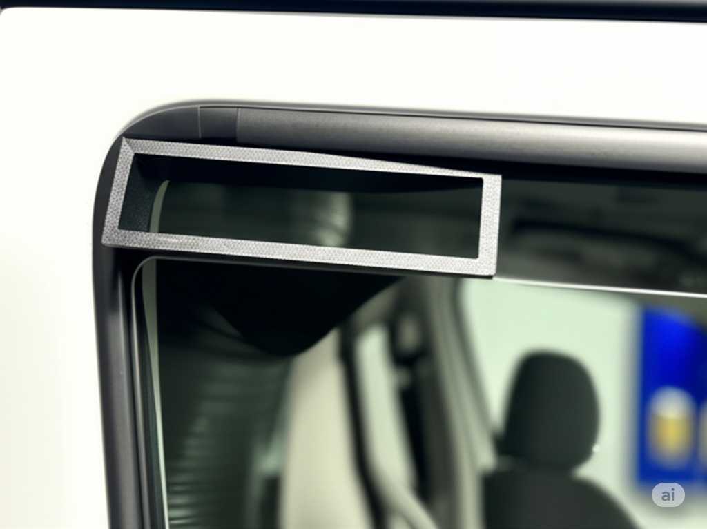 EcoFlow Wave 2 & 3 Window Duct Adapter - 5" Exhaust / 6" Intake (Square Profile)