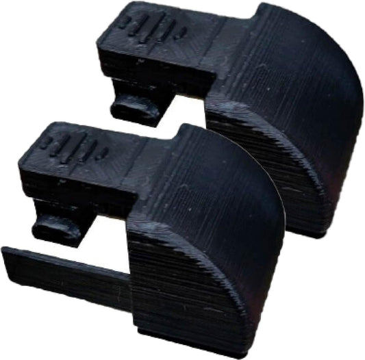 2 Pack Replacement Toyota Tacoma/Tundra Bed Rail End Cap Model: 66134-04010