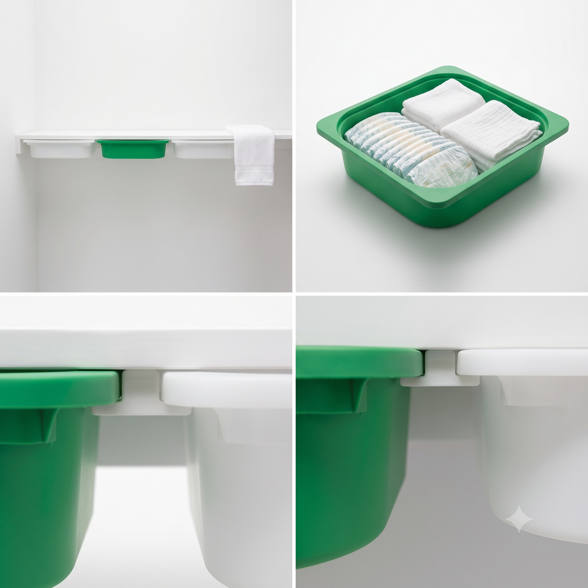 IKEA Trofast Under-Shelf Rails