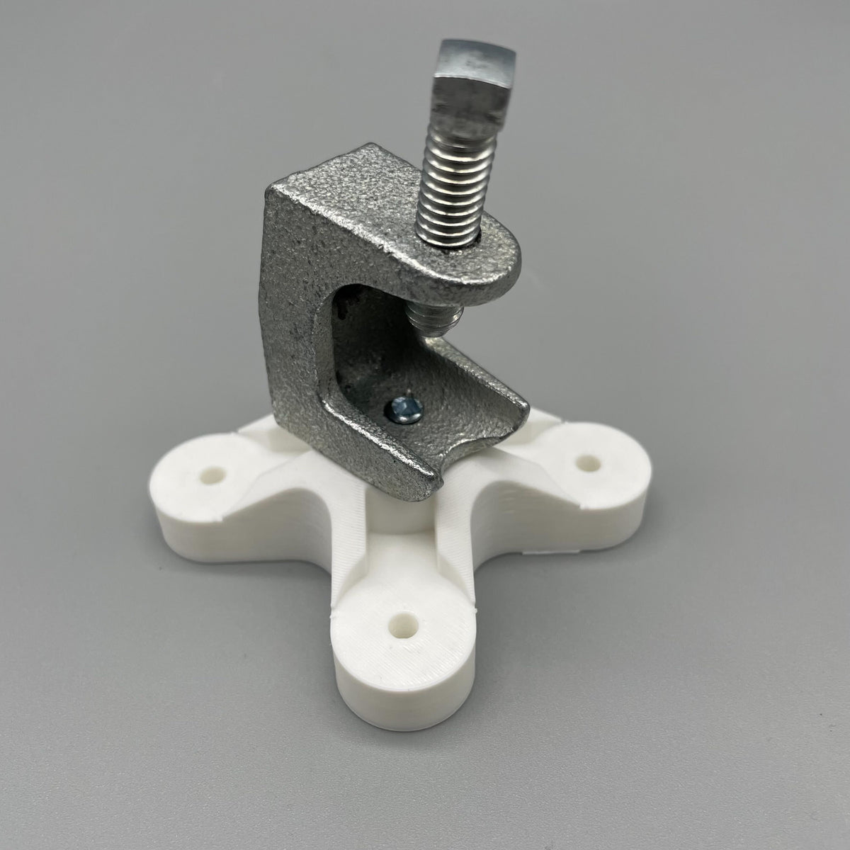 Beam Clamp Mount for Ubiquiti UniFi AP (U7-Lite, U7-LR, U6 Lite,U6+, NanoHD & More) - Easy Install for Warehouse Trusses