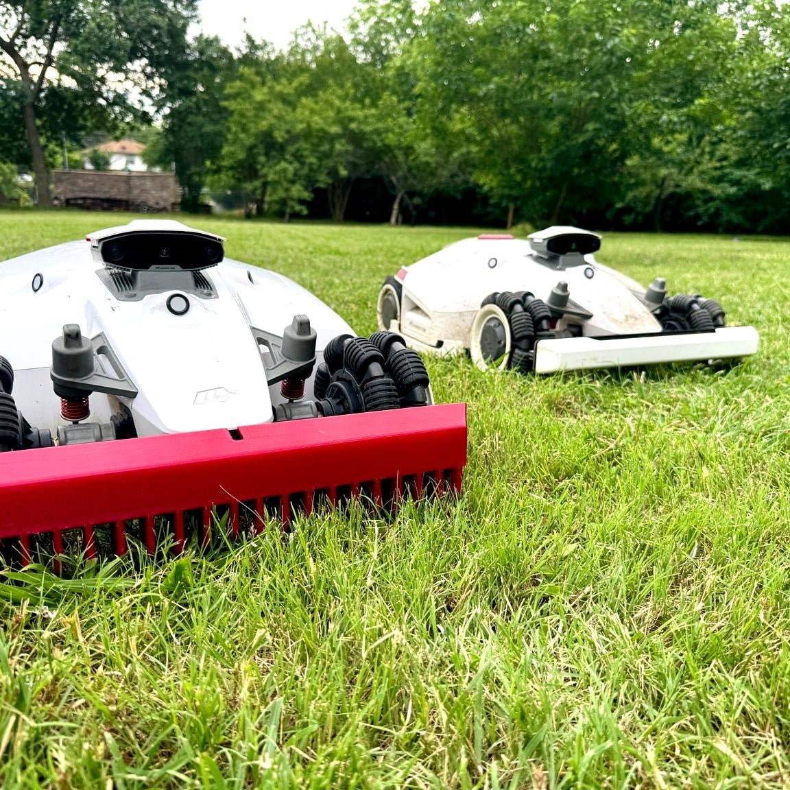 Front Rake Bumper for Mammotion Luba 1, 2 & 2X Robotic Lawn Mowers