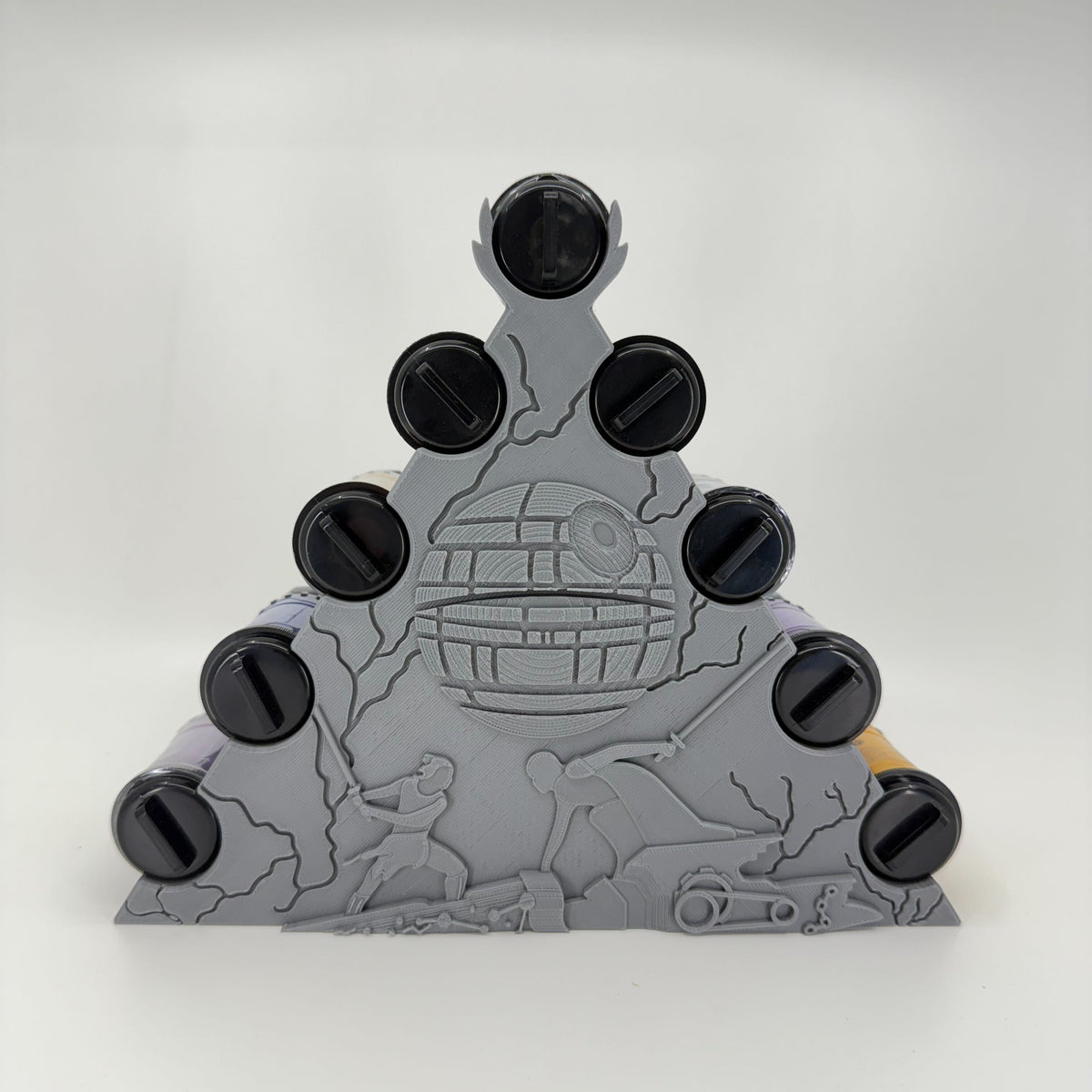 Display Stand For Kyber Crystal Series 2 II From Savi's Workshop - Galaxy's Edge - Artwork Edition 9 Slots