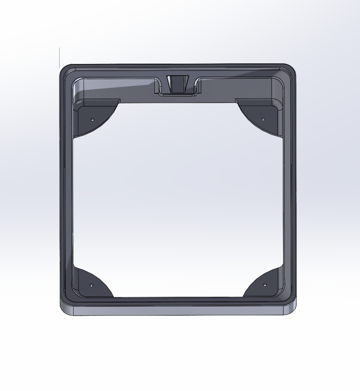Flat High Performance Antenna Mount for Starlink - On-Road, Off-Road, Marine & Stationary Use