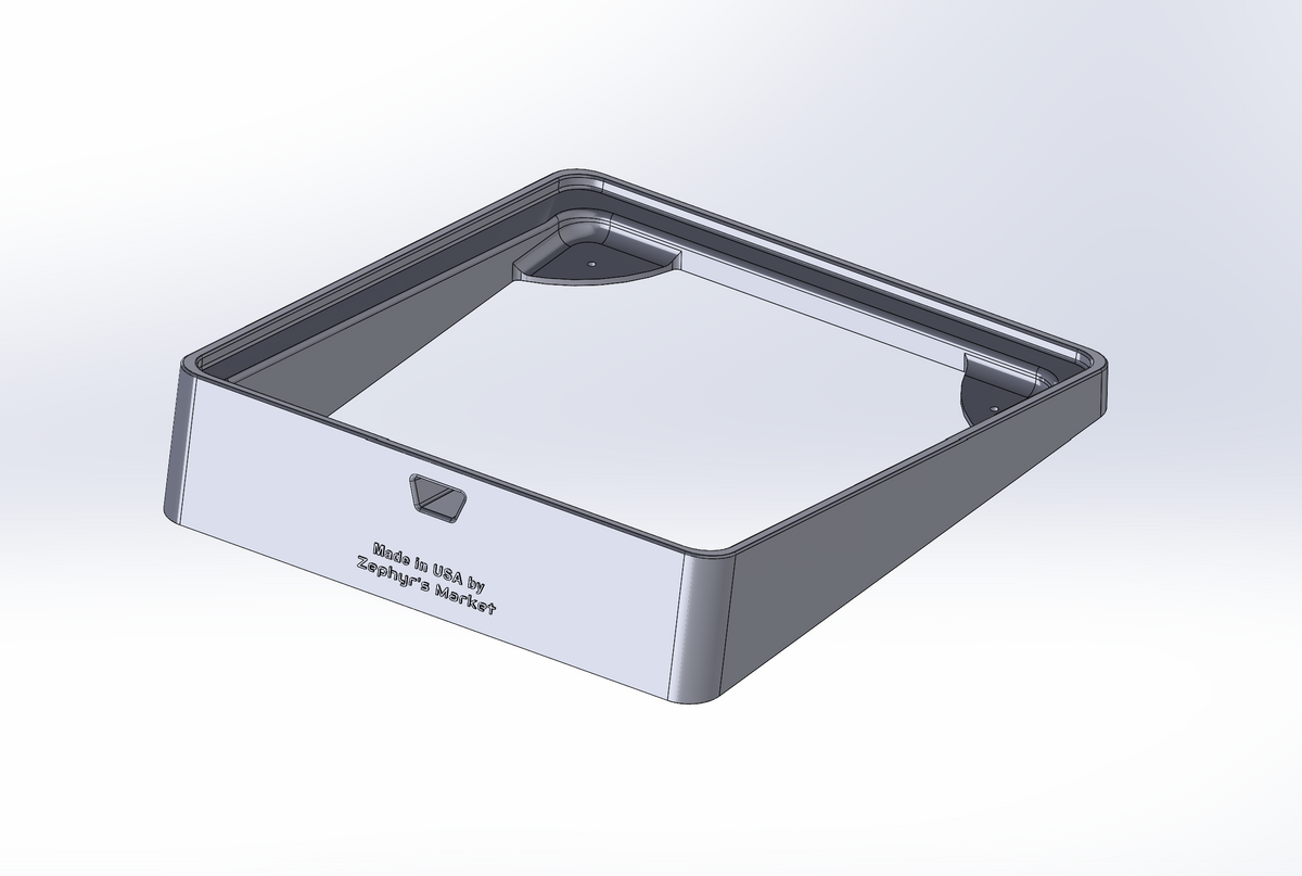 Flat High Performance Antenna Mount for Starlink - On-Road, Off-Road, Marine & Stationary Use