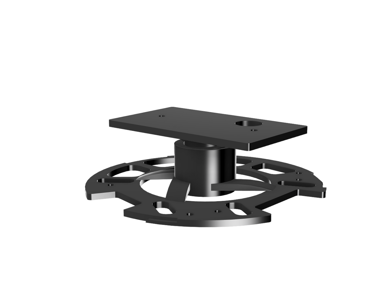 Single Gang Box Mounting Bracket For Unifi Ubiquiti U7 Pro, U7 Pro Max, U6-LR, U6 Pro, U6 Enterprise, and more!
