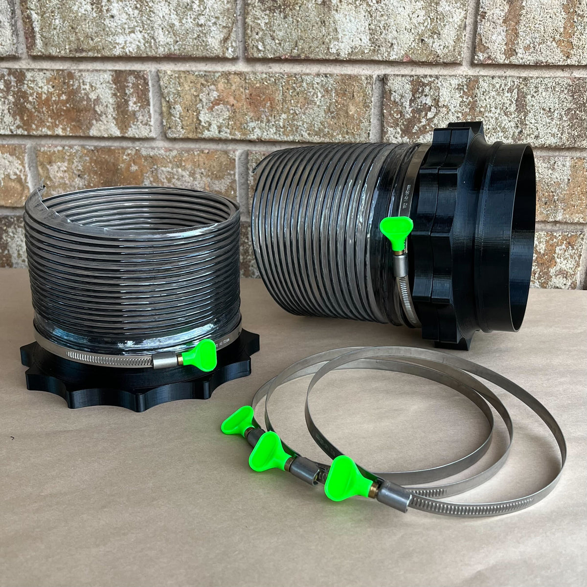6" Port Magnetic Dust Collector System 10PC Starter Kit -  MagDuct Quick Disconnect