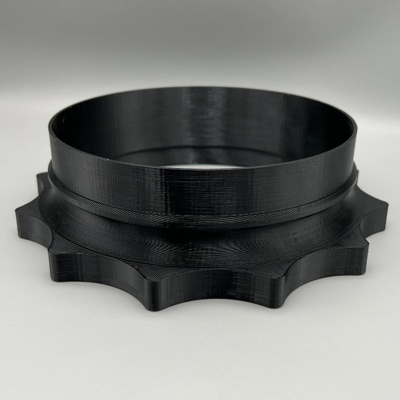 10" Port Magnetic Duct Port -Individual Fitting - Dust Collector -  MagDuct Quick Disconnect