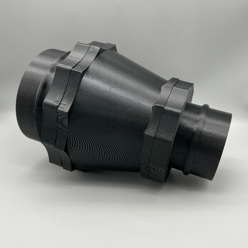 4" to 2.5" or 2.5" to 4" Mag-Duct Port Reducer/Union Adapter -  MagDuct Quick Disconnect