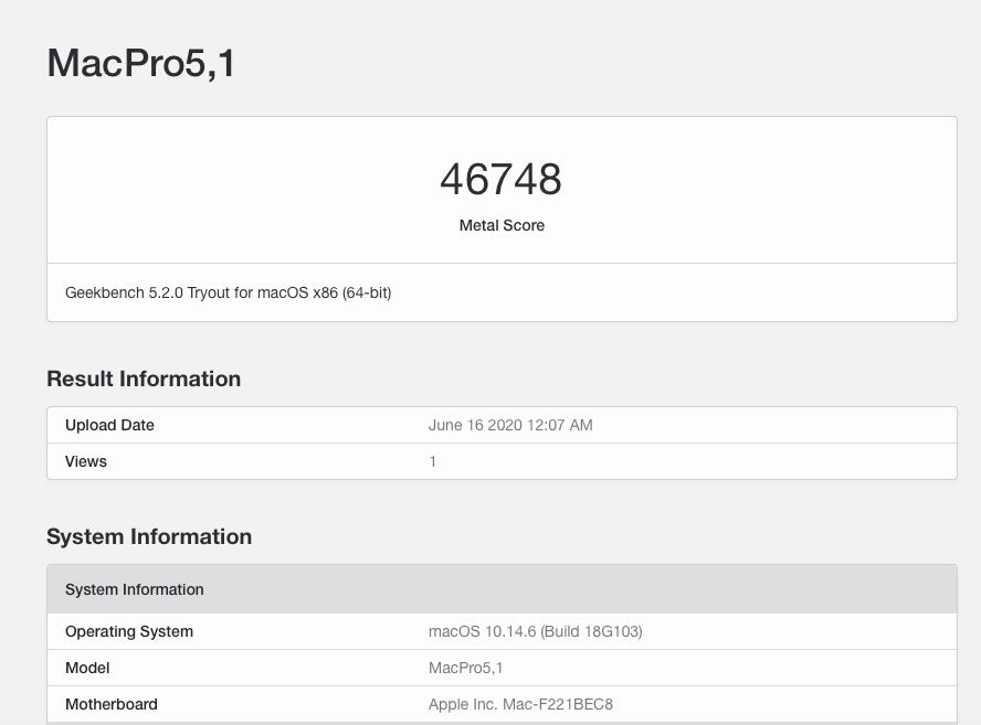 Mac Pro 12 Core 3.46GHz  W/Boot-Screen