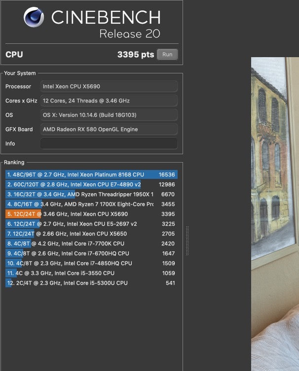 Mac Pro 12 Core 3.46GHz  W/Boot-Screen