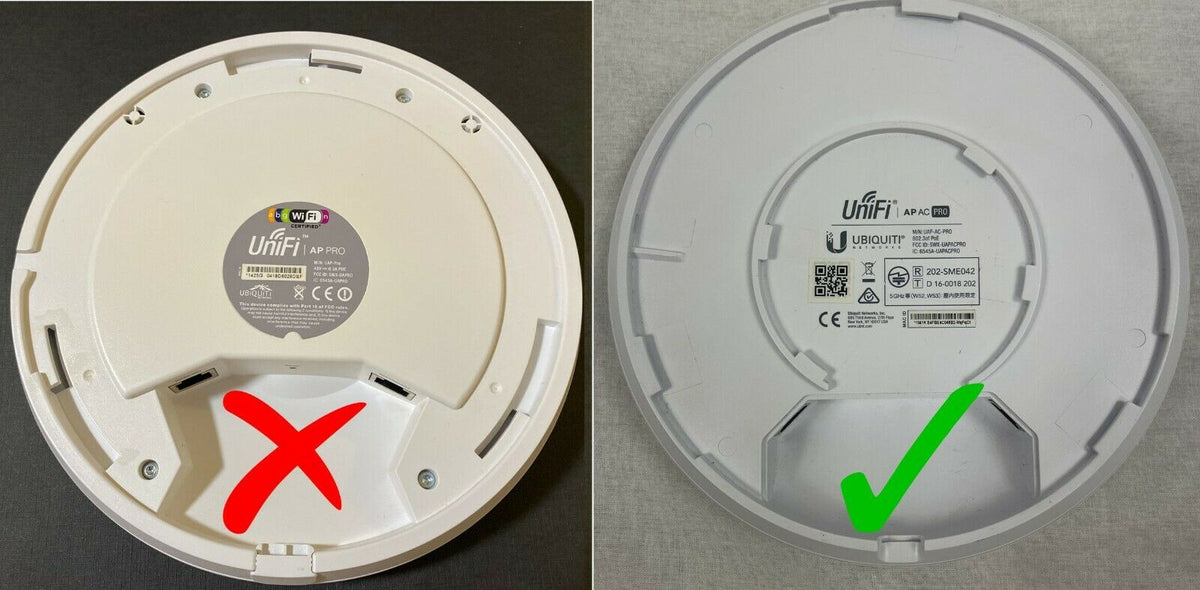 Replacement Unifi Ubiquiti Mounting For U7-Pro, U6-Pro, U6-LR,  UAP-AC-PRO, HD, SHD